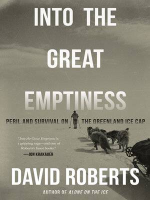cover image of Into the Great Emptiness